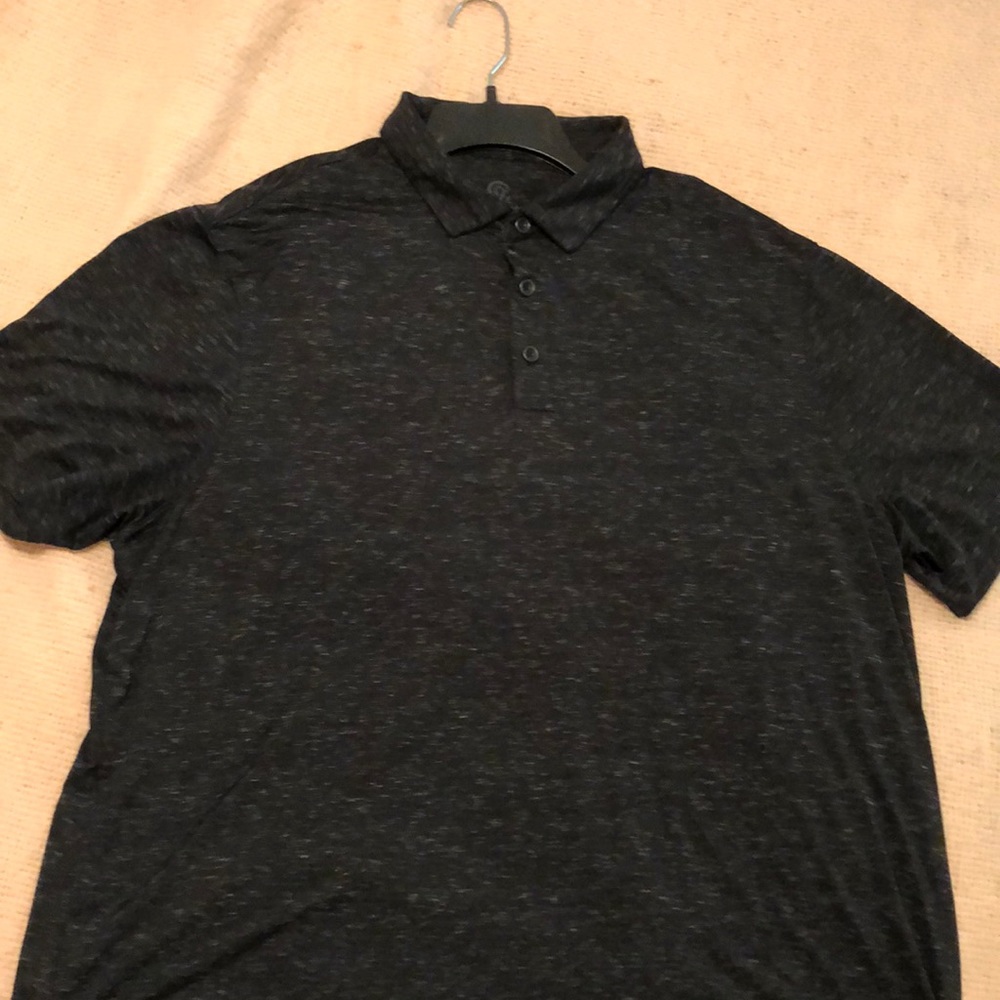 Men’s Champion, Short sleeve polo, XL, black Merle